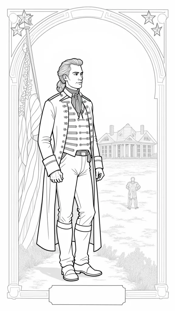 andrew jackson coloring page